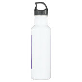 Bouteille D'eau Maquillage oculaire pourpre (Dos)