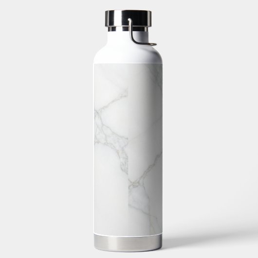 Bouteille D'eau Marbre Blanc (Droite)