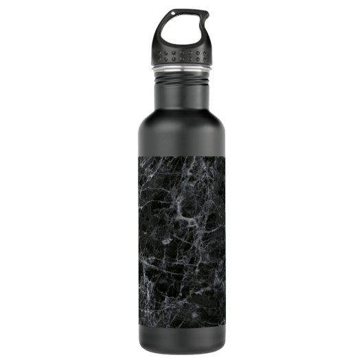 Bouteille D'eau Marbre noir (Devant)