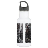 Bouteille D'eau Marbre noir et gris (Dos)