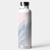 Bouteille D'eau Marbre Pastel Pierre Parties scintillant Texture A (Droite)
