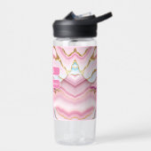 Bouteille D'eau Marbre rose clair Agate Collection tendance (Gauche)