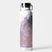 Bouteille D'eau Marbre violet et or (Arrière)