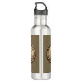 Bouteille D'eau Marcus Aurelius Citation Comment trouver la force (Dos)