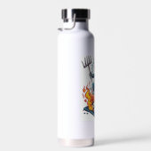 Bouteille D'eau Marelle d'enfer � Crâne de démon drôle (Plage)