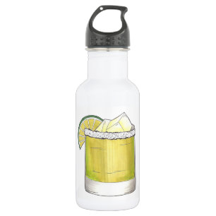 Bouteille D'eau Margarita Cocktail d'été Mixte Boisson Lime Vert
