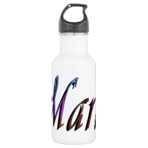 Bouteille D'eau Maria, Nom Logo,