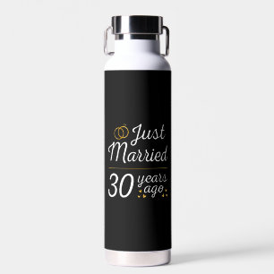 Bouteille D'eau Mariés depuis 30 ans II