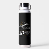 Bouteille D'eau Mariés depuis 30 ans II (Arrière)