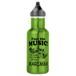 Bouteille D'eau Marimba Sent La Musique