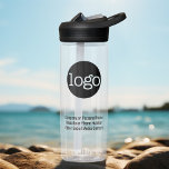 Bouteille D'eau Marque de logo Office Entreprise 3 lignes Texte<br><div class="desc">Un design simple, sans fraises pour toute entreprise. Téléchargez votre logo. Si votre logo ne convient pas, cliquez sur le bouton CUSTOMISER. Dans l'espace design, vous pourrez ajuster le logo et le type. Pour les utilisateurs avancés, vous pouvez cliquer sur le bouton modifier/customiser et modifier les couleurs du type. En...</div>