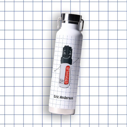 Bouteille D'eau Marqueur des fournitures scolaires à main levée