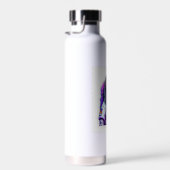 Bouteille D'eau Mascotte de chien Astronout (Plage)