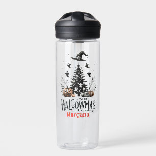 Bouteille D'eau Mashup de Noël d'Halloween