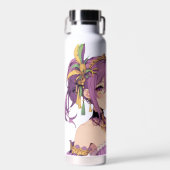 Bouteille D'eau Masque Anime Mardi Gras (Avant)