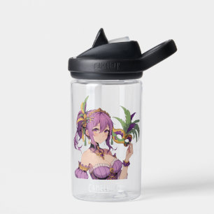 Bouteille D'eau Masque d'Anime Mardi Gras