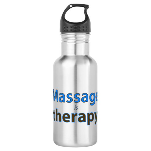 Bouteille D'eau Massage est Thérapie (Devant)