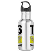Bouteille D'eau Match de jeu de tennis (Dos)