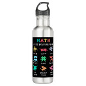 Bouteille D'eau Math keeps you balanced (Devant)