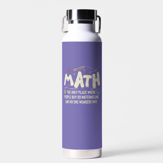 Bouteille D'eau Mathématiques Mathématiques Mathématiques Math Ens (Avant)
