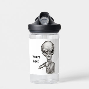 Bouteille D'eau Mauvais Alien , Vous êtes le prochain !