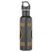 Bouteille D'eau Médaillon d'or Medusa (Dos)