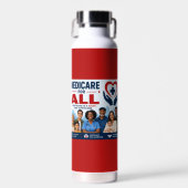 Bouteille D'eau Medicare pour tous (Avant)