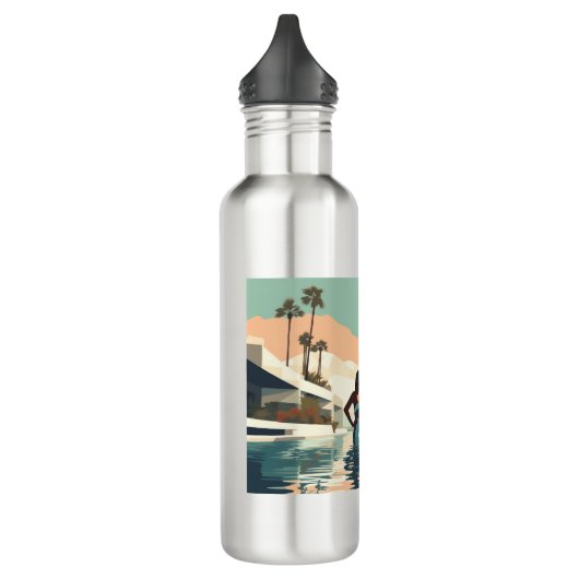 BOUTEILLE D'EAU MÉDITATION #1 (Gauche)