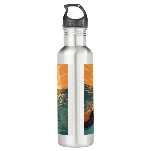 BOUTEILLE D'EAU MÉDITATION #2 (Dos)