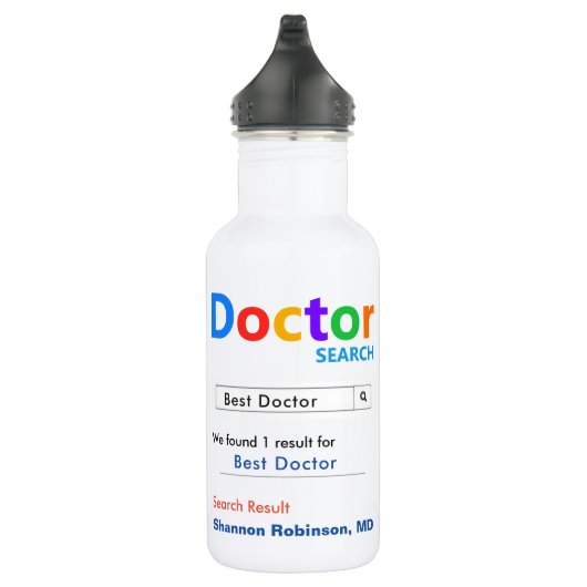 Bouteille D'eau Meilleur médecin à la recherche (Droite)