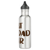 Bouteille D'eau Meilleur père de chien (Droite)