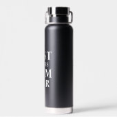 Bouteille D'eau Meilleur Tennis Maman (Arrière)