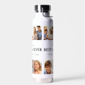 Bouteille D'eau Meilleure maman Jamais Photo Collage Fête des mère (Gauche)