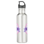 Bouteille D'eau Meilleure Mère La plus grande, Fête des Mères (Dos)