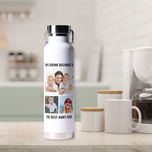 Bouteille D'eau Meilleure Tante Ever 3 Photo