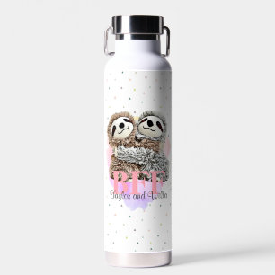 Bouteille D'eau Meilleurs Amis Pour La Fente Hugs Monogramme Anniv
