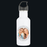 Bouteille D'eau Meilleurs Amis Pour Toujours BFF Simple Photo Mode<br><div class="desc">Ce design simple et classique est composé de typographie serif et d'ajouter une photo personnalisée. "Best Friends Forever" tourne autour de la photo de vos amis</div>