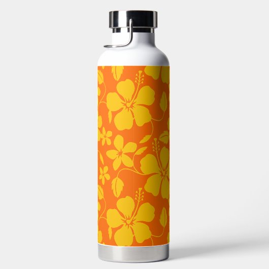BOUTEILLE D'EAU MÉLANGE D'ORANGE HULA HAWAIENNE (HIBISCUS) (Droite)