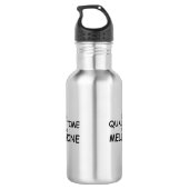 Bouteille D'eau Mellophone de temps de qualité (Dos)
