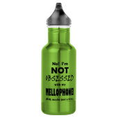 Bouteille D'eau Mellophone obsédé (Droite)