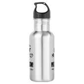 Bouteille D'eau Mélodéon observé (Dos)