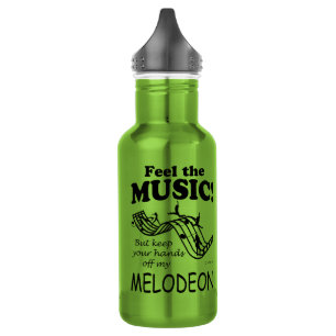 Bouteille D'eau Melodeon Sent La Musique