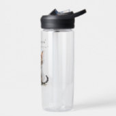 Bouteille D'eau Menopause Humor Stressed Angry Cat (Gauche)