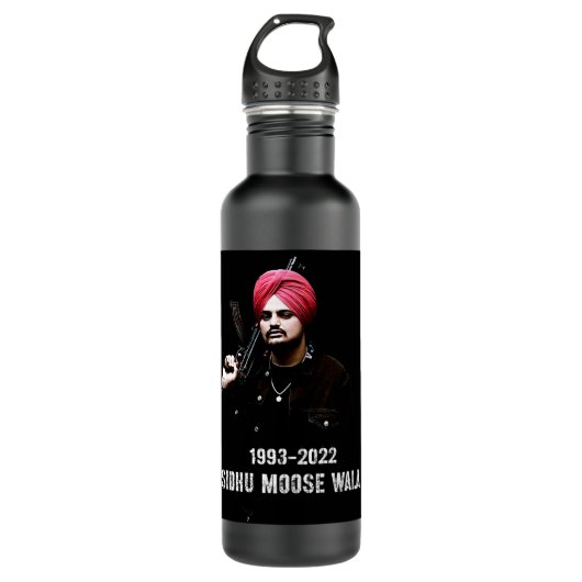 Bouteille D'eau Mens Funny Indian Sidhu Five Moose Man Wala Actor  (Devant)