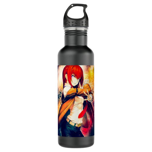 Bouteille D'eau Mens Funny Steins Anime Gate Cadeaux Pour Les Fans (Devant)