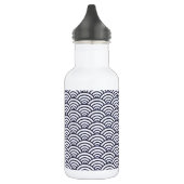 Bouteille D'eau Mer de Seigaiha (Gauche)