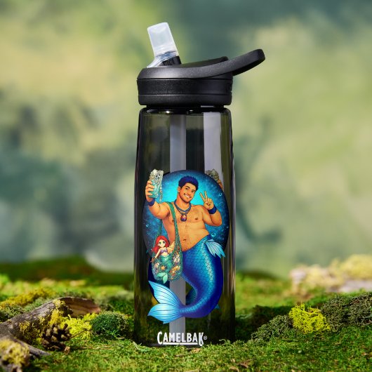 Bouteille D'eau Merbear Lagoon - Kai Mizuno (En extérieur (pivotée))