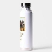 Bouteille D'eau Merci Coach Nom de l'équipe Photo (Gauche)