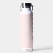 Bouteille D'eau Mère de la mariée Rose mariage (Avant)