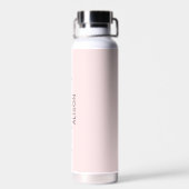 Bouteille D'eau Mère de la mariée Rose mariage (Arrière)